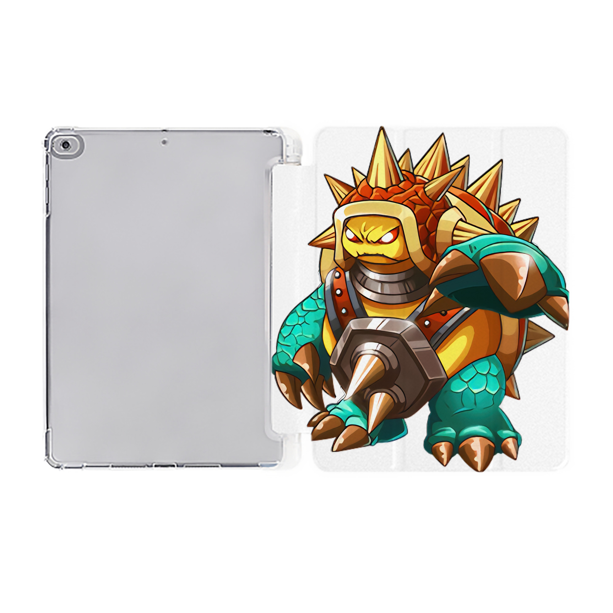 （画像用） リーグ・オブ・レジェンド League of Legends LOL IPad ケース ペン収納付き 三つ折りスタンド PUレザー×シリコン 対応機種9.5/10.5/10.9インチ